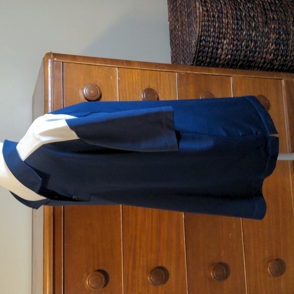 NIKE GOLF DRY FIT NAVY BLUE POLO - Picture 5 of 9